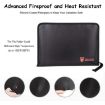 Accordion File Bag 12 Pockets A4 Fireproof Waterproof Organizer - 4