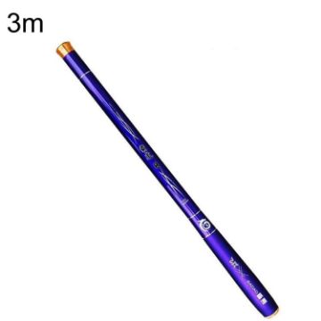 Ultra Light 3.0m Carbon Telescopic Fishing Rod - Super Hard Mini Pole - 1