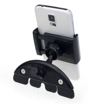 Car CD Slot Phone & Tablet Holder Mount for GPS Navigator 10" - 1