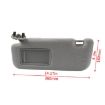 Toyota Corolla Gray Left Sun Visor 74320-02711-E0 - 3