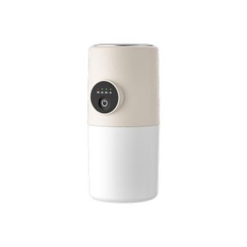 Portable Beige Dual Port Humidifier & Nightlight Air Purifier - 1