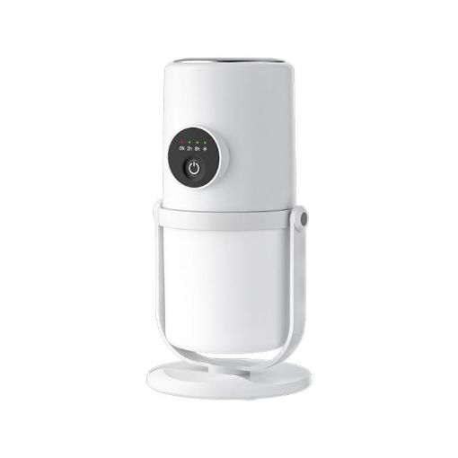 Portable Dual Port Humidifier & Mini Air Purifier with Nightlight - 1