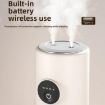 Portable Dual Port Humidifier & Mini Air Purifier with Nightlight - 6
