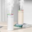 Large Capacity Dazzling Cup Humidifier with Ambient Light, White - 2