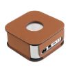 Gray Dustproof Shockproof Leather Case for Mac Mini M4/M4 Pro - 3
