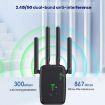 Urant U11 1200Mbps Wireless Repeater WiFi Amplifier US Plug White - 3
