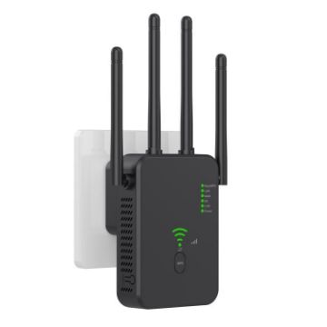 Urant U10 1200Mbps Dual Band WiFi Repeater with 4 Antennas - 1
