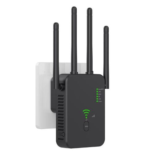Urant U10 1200Mbps Dual Band WiFi Repeater with 4 Antennas - 1