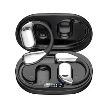 M75 AI Translation Bluetooth Earphone with Display (Black) - 1