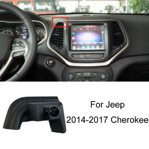 Jeep 14-17 Cherokee Mobile Phone Navigation Bracket Base - 1