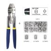 Outdoor Sea Fishing High-Precision Crimping Pliers SJ-255 + 150pcs - 1
