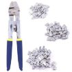 Outdoor Sea Fishing High-Precision Crimping Pliers SJ-255 + 150pcs - 2