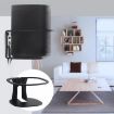 Black Metal Wall Mount Bracket for 5-Inch Diameter Speakers - 5