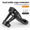 WEST BIKING Saddle Adapter Extension Bottle Holder (Black) - 2
