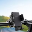 Blue Shock Absorption Gravity Phone Holder for Bikes & Motorcycles - 2