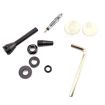 Red 44mm Tubeless French Valve for Mountain Road Bike - 4