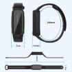 M90 Ultrasonic Mosquito Repeller Bracelet for All Ages (Black) - 3