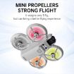 1pair DJI Neo RCSTQ Drone 5 Blade Quick Release Replacement (Orange) - 4