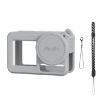 Flymile Gray Silicone Cover for DJI Osmo Action 3/4/5 Pro Lens - 1