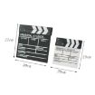 Wooden Director Board Shooting Movie Clapper With Chinese Large White - 3