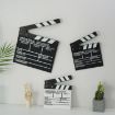 Wooden Director Board Shooting Movie Clapper With Chinese Large White - 5