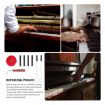 Blue Piano Tuning Tool Set - 8pcs Wrench & Stop Tape Accessories - 4