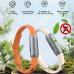 Black Silicone Mosquito Repellent Bracelet for Adults and Kids - 2
