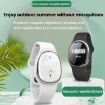Kids Ultrasonic Anti-Mosquito Repellent Wristband Watch (White) - 3