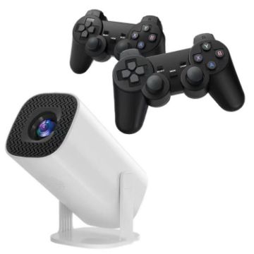 P30 Game Projector Android 11 With Wireless Gaming Controller - 1