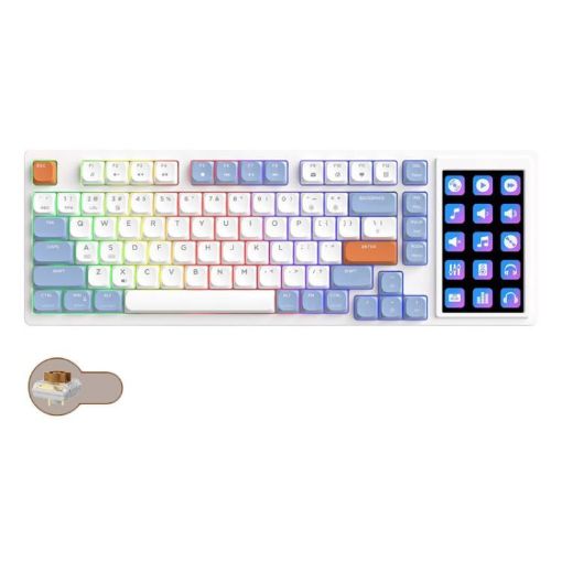 Ajazz AKP815 81-Key RGB Wired Mechanical Gaming Keyboard - 1