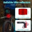 Reflective Taillight Bracket for AirTag, Anti-Theft Bike Accessory - 5