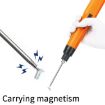 WEILIGU 5pcs T27 Magnetic S2 Pneumatic Drill Bit Set 50mm - 2