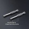 WEILIGU 5pcs 75mm T20 Magnetic S2 Drill Bit Plum Blossom Head - 6