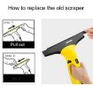 Karcher Window Cleaner Rubber Scraper Accessories 250mm (1 Pair) - 4