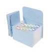 A6 File Organizer: 12 Pockets Expanding Folders, Blue Storage - 1