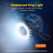 Sea Frogs SL-108 Underwater Macro Ring Light 40m/130FT (Black) - 2