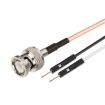 BNC Male to Dual DuPont Male RG316 Test Cable (0.3m) - 1