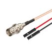 BNC Female to Dual DuPont Female RF Extension Cable (1m) - 1