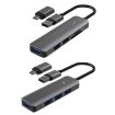 Blueendless 4-in-1 Type-C HUB Docking Station with USB3.0 Ports - 2