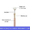 SMA Male to Dual DuPont Male RF Extension Cable (0.5m RG316) - 4