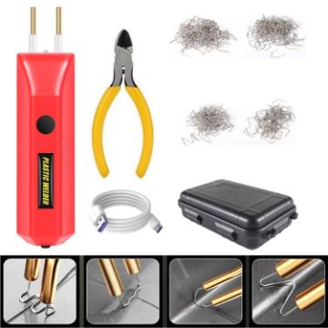 Cordless Lithium Plastic Welding Machine Red Boxed Repair Tool - 1