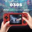 O30S 3.5" IPS Open Source Handheld Game Console, 128G Linux (Black) - 3