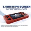O30S 3.5" IPS Open Source Handheld Game Console, 128G Linux (Black) - 5