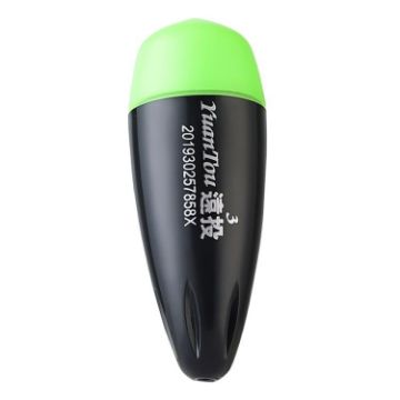 Luminous Green Float for Night Sea Fishing, Size 3, ABS Anti-Fall - 1
