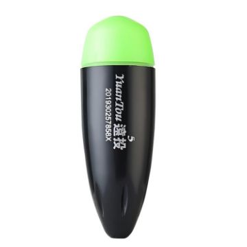 Luminous Green Electronic Night Fishing Float, Size 5, ABS Anti-Fall - 1