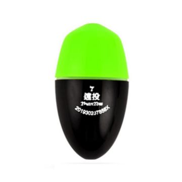 Luminous Green Electronic Night Fishing Float Size 7 Anti-Fall ABS - 1