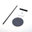 Black All-Aluminum Alloy Headset Stand Headphone Display Bracket - 4