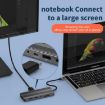 10-in-1 Blueendless Dual HDMI 8K+4K Type-C Network Docking Station - 6