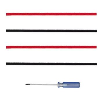 Rolling Brush Plush Strips for Dyson V7/V8/V10/V11 Vacuum (2 Sets) - 1