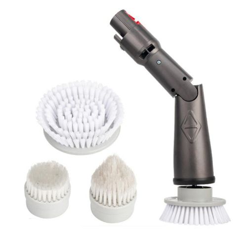 Dyson V11/V10/V8/V7 Hard Bristle Floor & Bathtub Brush Set - 1